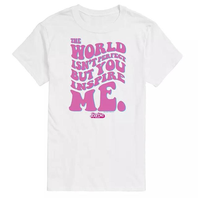 Mens Barbie Theatrical You Inspire Me Graphic Tee Product Image