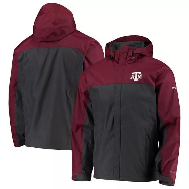 Mens Columbia Maroon/Gray Texas A&M Aggies Glennaker Storm Full-Zip Jacket Product Image