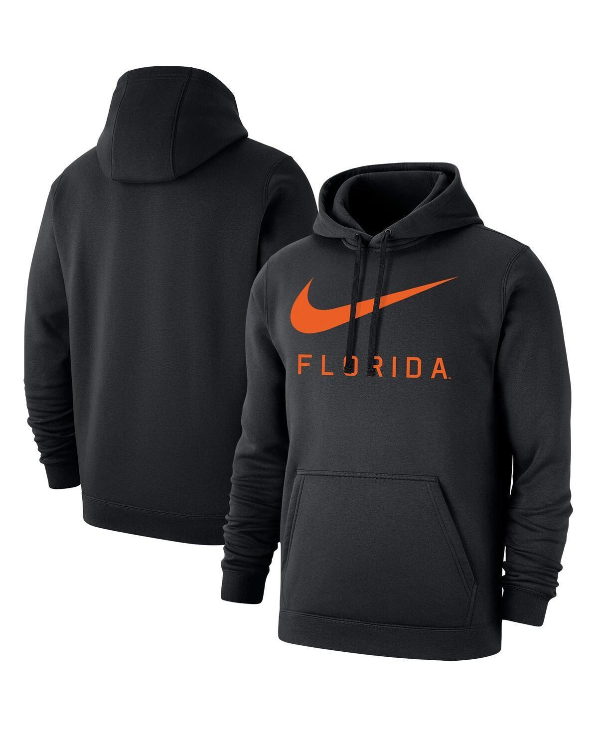 Mens Nike Black Texas Longhorns Big Swoosh Club Pullover Hoodie Product Image