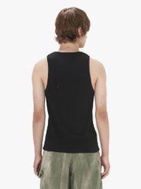 TANK TOP WITH ANCHOR LOGO EMBROIDERY in black | JW Anderson US  Product Image