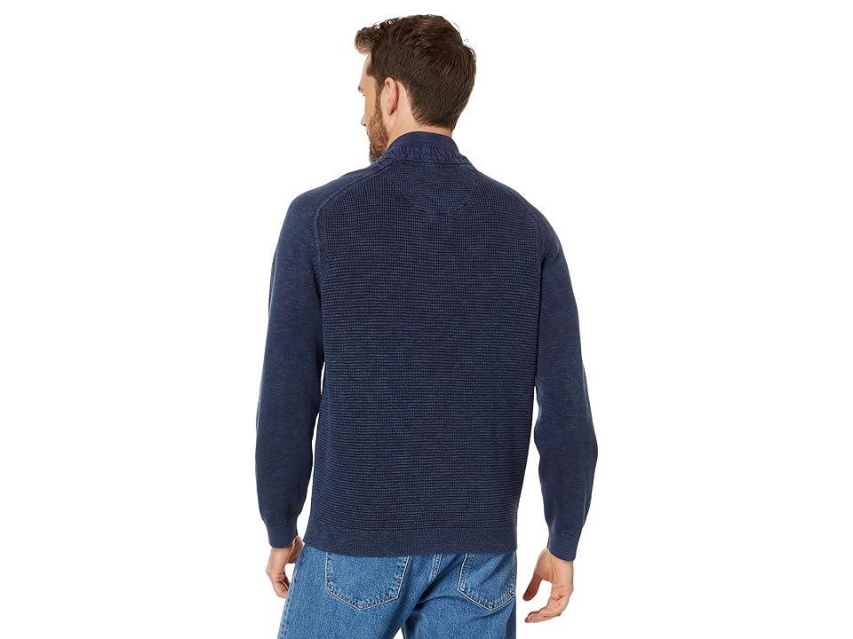 Tommy Bahama Tidemark 1/2 Zip (Coastline) Men's Sweater Product Image