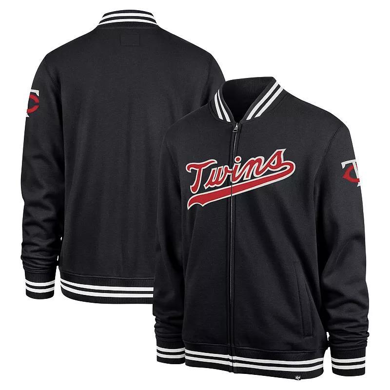 Mens 47 Minnesota Twins Wax Pack Pro Camden Full-Zip Track Jacket Blue Product Image