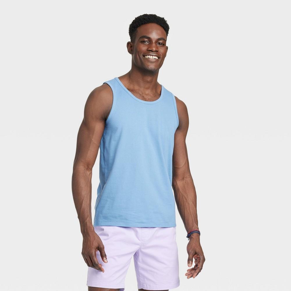 Mens Tank Top - Goodfellow & Co Blue Product Image