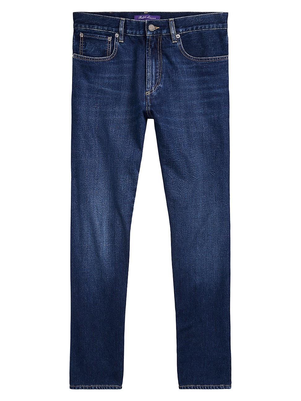 Mens Stretch Straight-Leg Jeans Product Image