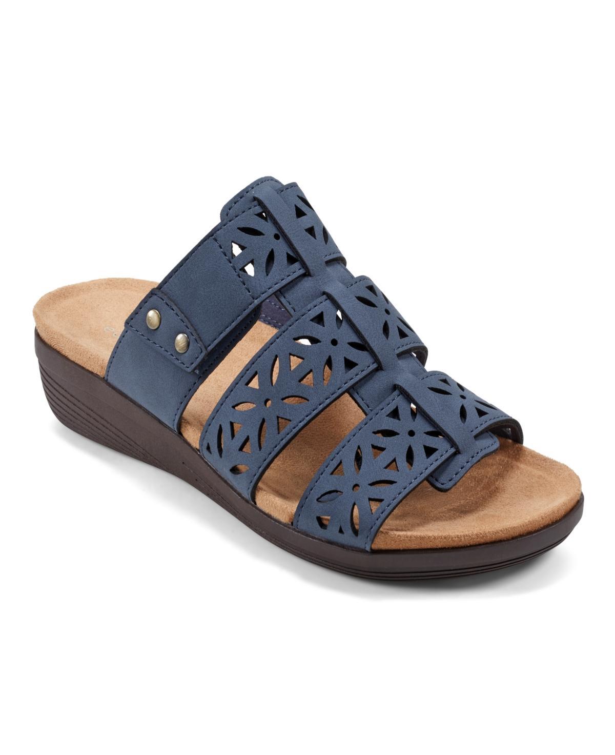 Easy Spirit Womens Bazel Open Toe Strappy Casual Sandals Product Image