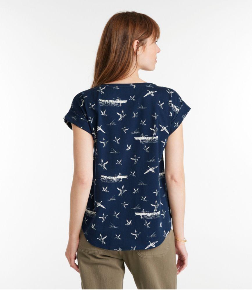 
                            Women's Signature Rangeley Cotton Tee, Scoopneck
                         Product Image