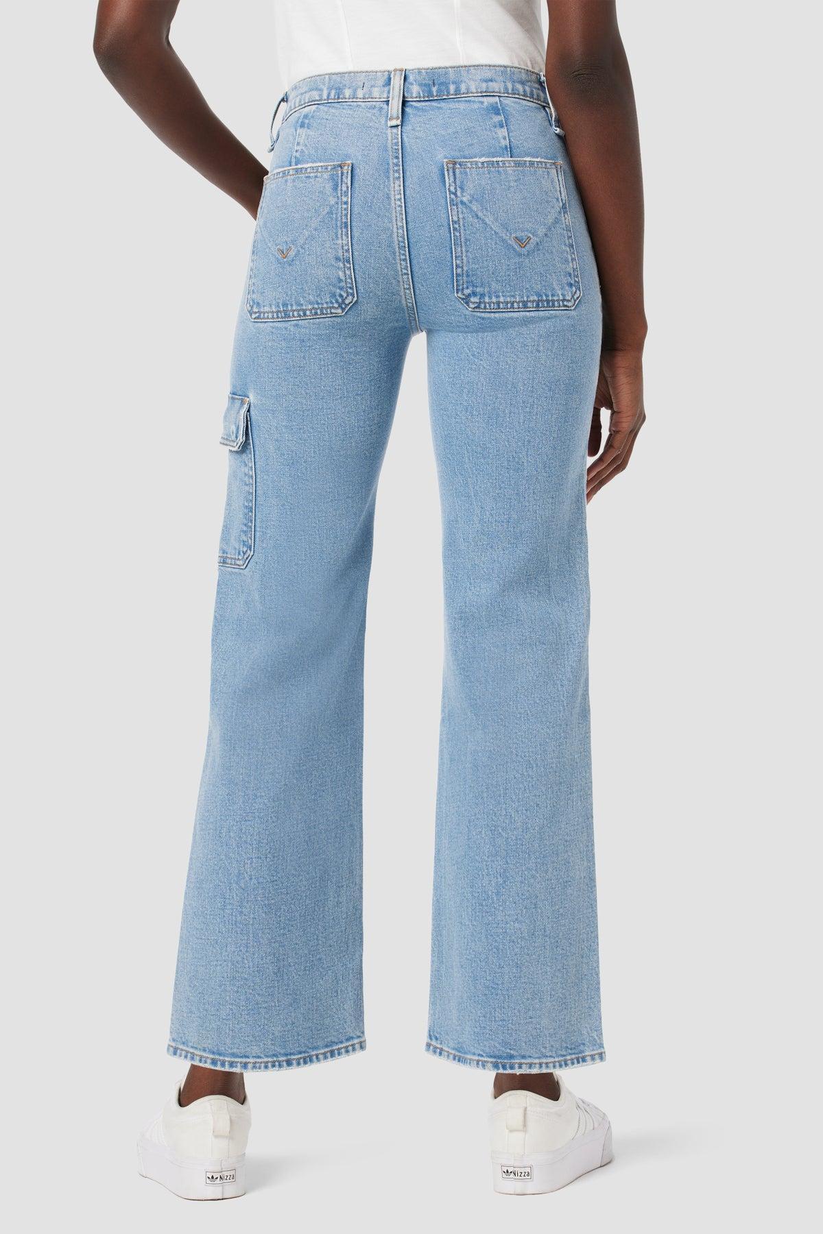 Rosie High-Rise Wide Leg Cargo Jean Female Product Image