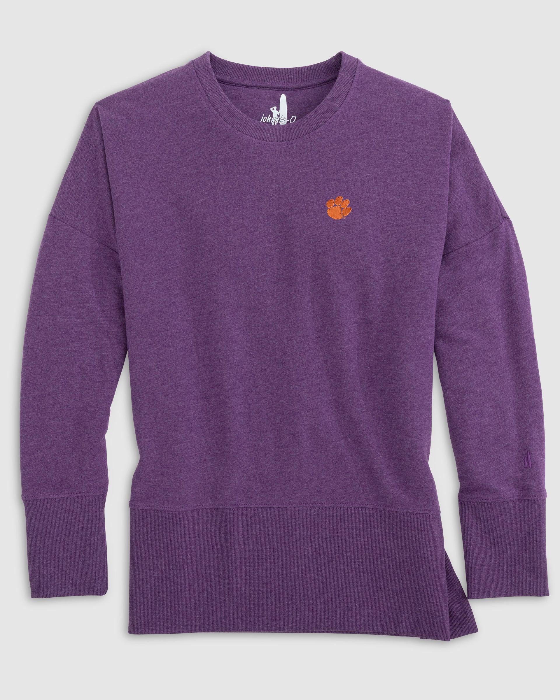 Clemson Britanny Crewneck Sweatshirt Female Product Image