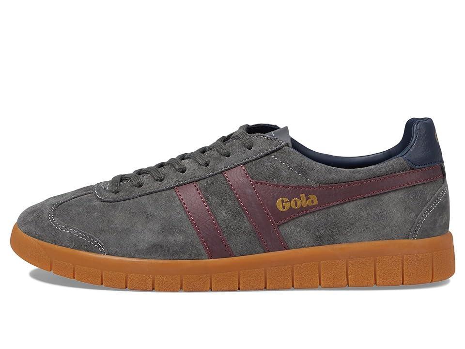 Gola Hurricane Suede (AshNavy/Gum) Men's Shoes Product Image