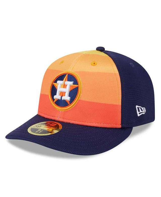 Mens New Era Houston Astros 2024 Batting Practice Low Profile 59FIFTY Fitted Hat Product Image