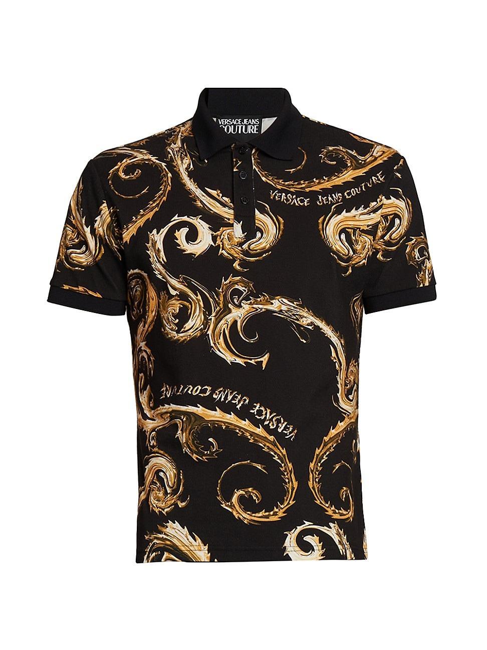 Mens Baroque Cotton Polo Shirt Product Image