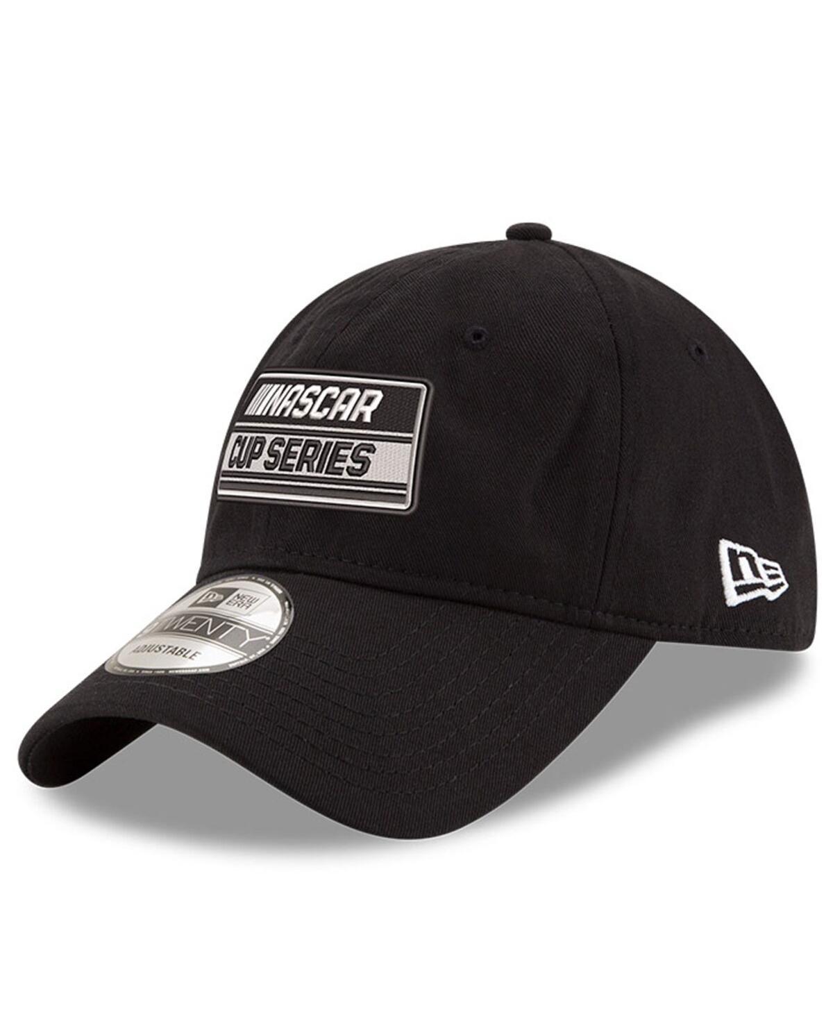 Mens New Era Black Nascar Cup Series Logo Enzyme Washed 9TWENTY Adjustable Hat Product Image