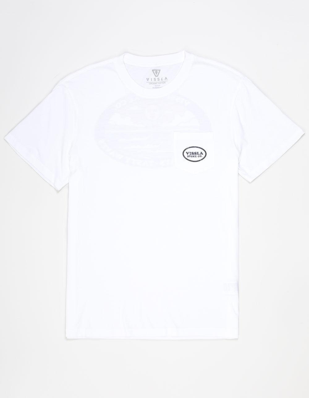 VISSLA Tasty Waves Mens Pocket Tee Product Image