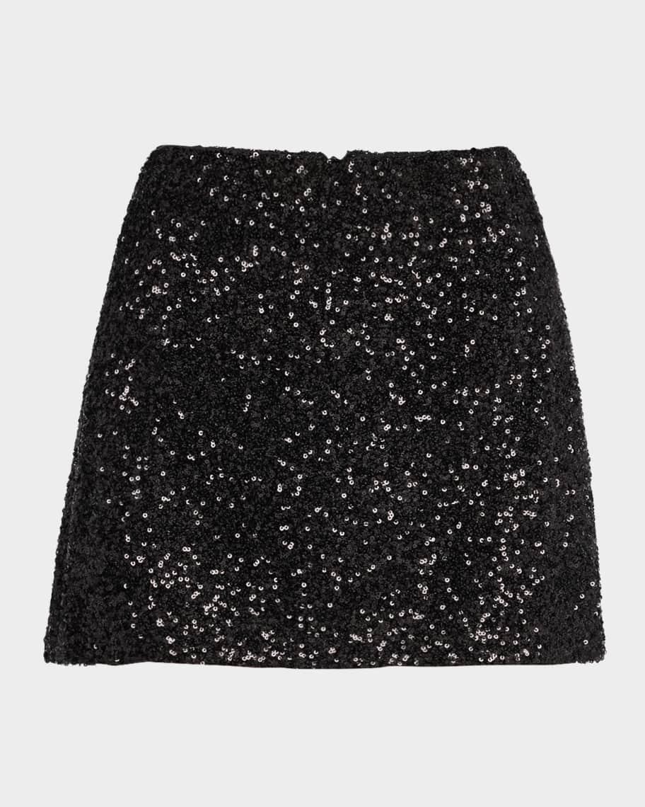 Sequined Mini Skirt product image