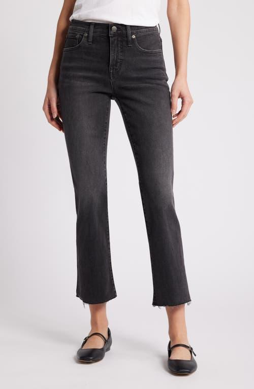 Madewell Kick Out Crop Jeans in Washed : Raw Hem Edition (Washed ) Women's Jeans Product Image