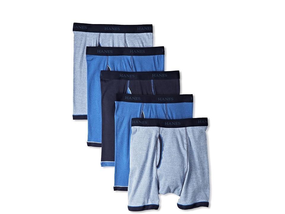 Hanes Mens 5-pk. Boxer Briefs -ASSORTED COLOR Product Image