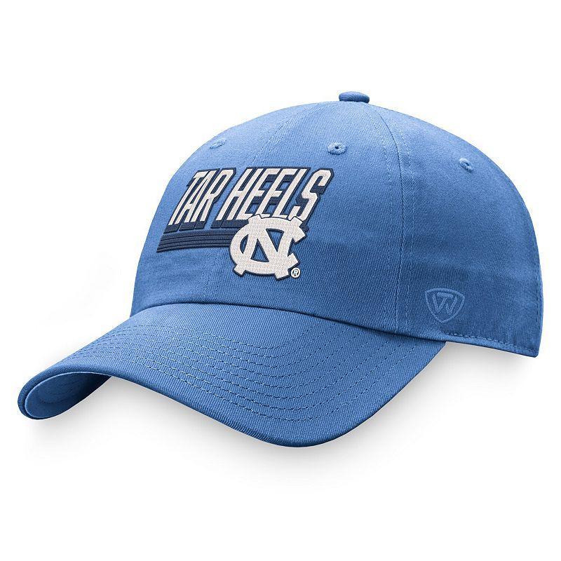 Mens Top of the World CarolinaBlue North Carolina Tar Heels Slice Adjustable Hat Product Image