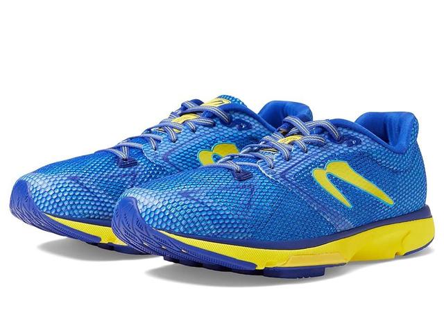 Newton Running Distance 12 (Navy Blue/Yellow) Men's Shoes Product Image