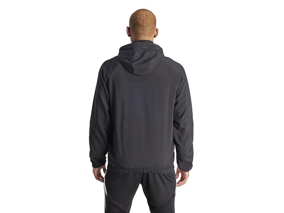 adidas Mens adidas Tiro 24 Windbreaker - Mens Black/White Product Image