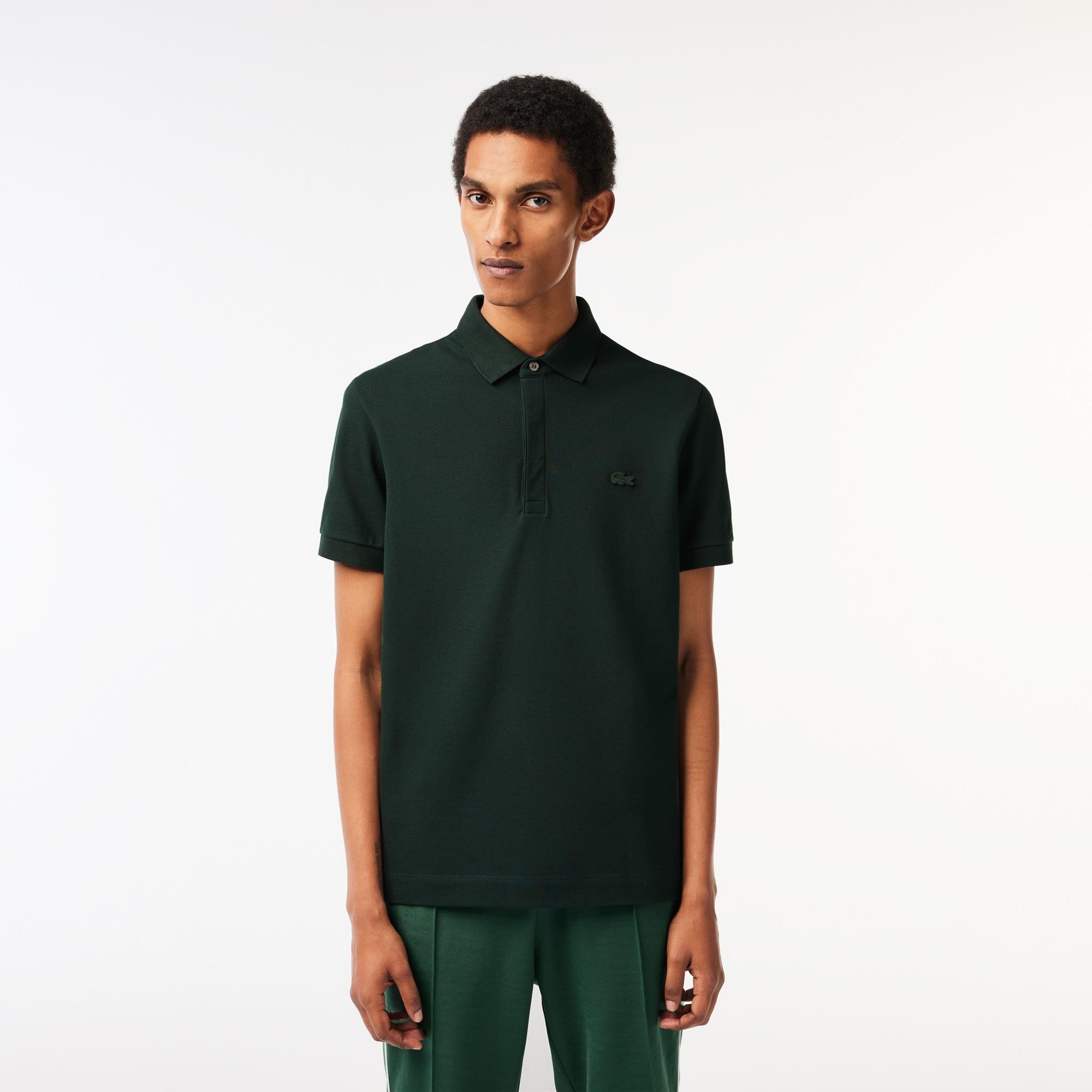 Men's Regular Fit Paris Stretch Piqué Polo Product Image