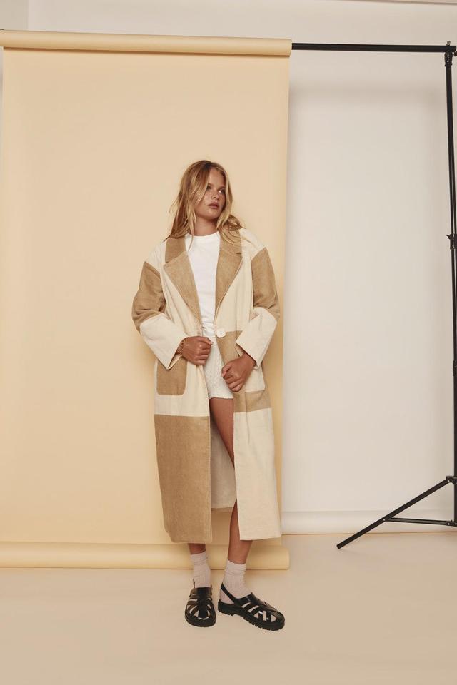 Keira Trench Coat Natural Product Image