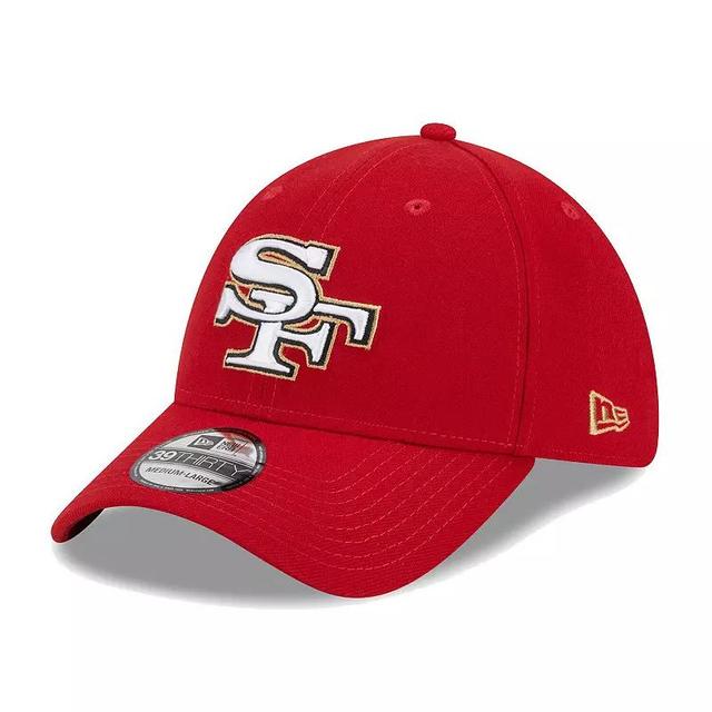 Mens New Era Scarlet San Francisco 49ers City Originals 39THIRTY Flex Hat Product Image