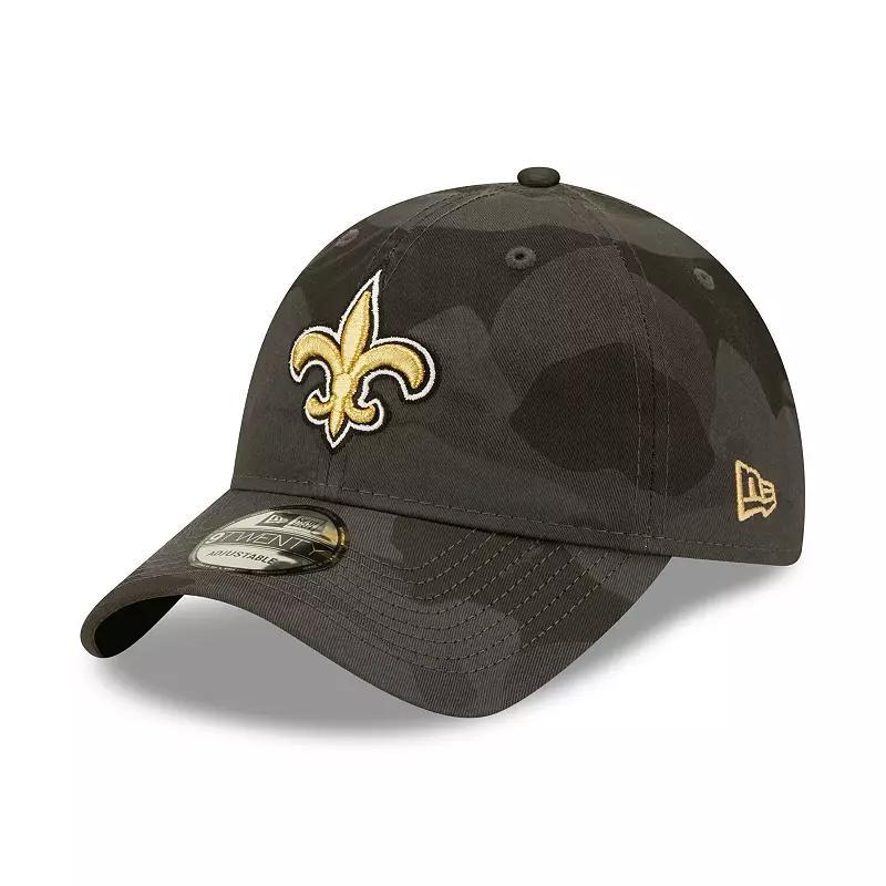 Mens New Era Camo New Orleans Saints Core Classic 2.0 9TWENTY Adjustable Hat Product Image