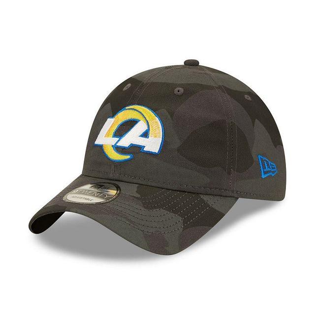 Mens New Era Camo Los Angeles Rams Core Classic 2.0 9TWENTY Adjustable Hat Product Image