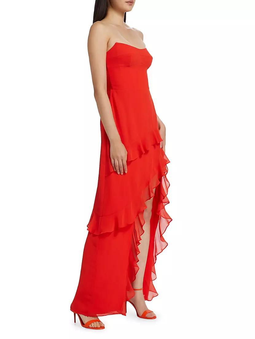 Magnolia Strapless High-Low Maxi Dress Product Image