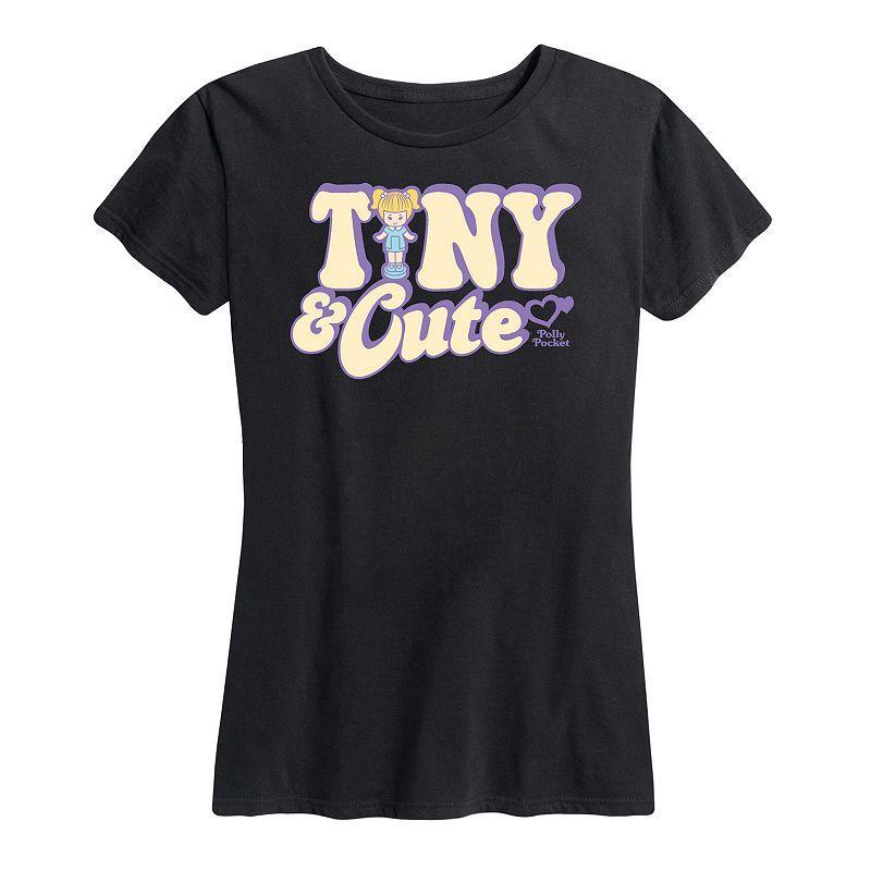 Womens Polly Pocket Tiny And Cute Graphic Tee Product Image