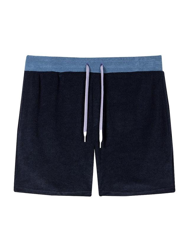 Mens Towelling Drawstring Shorts Product Image