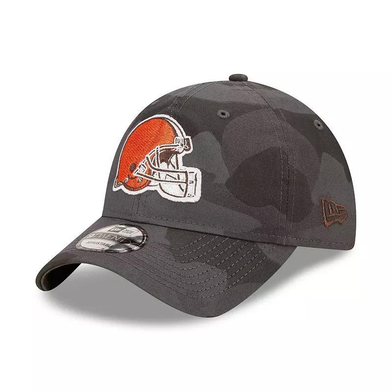 Mens New Era Camo Cleveland Browns Core Classic 2.0 9TWENTY Adjustable Hat Product Image