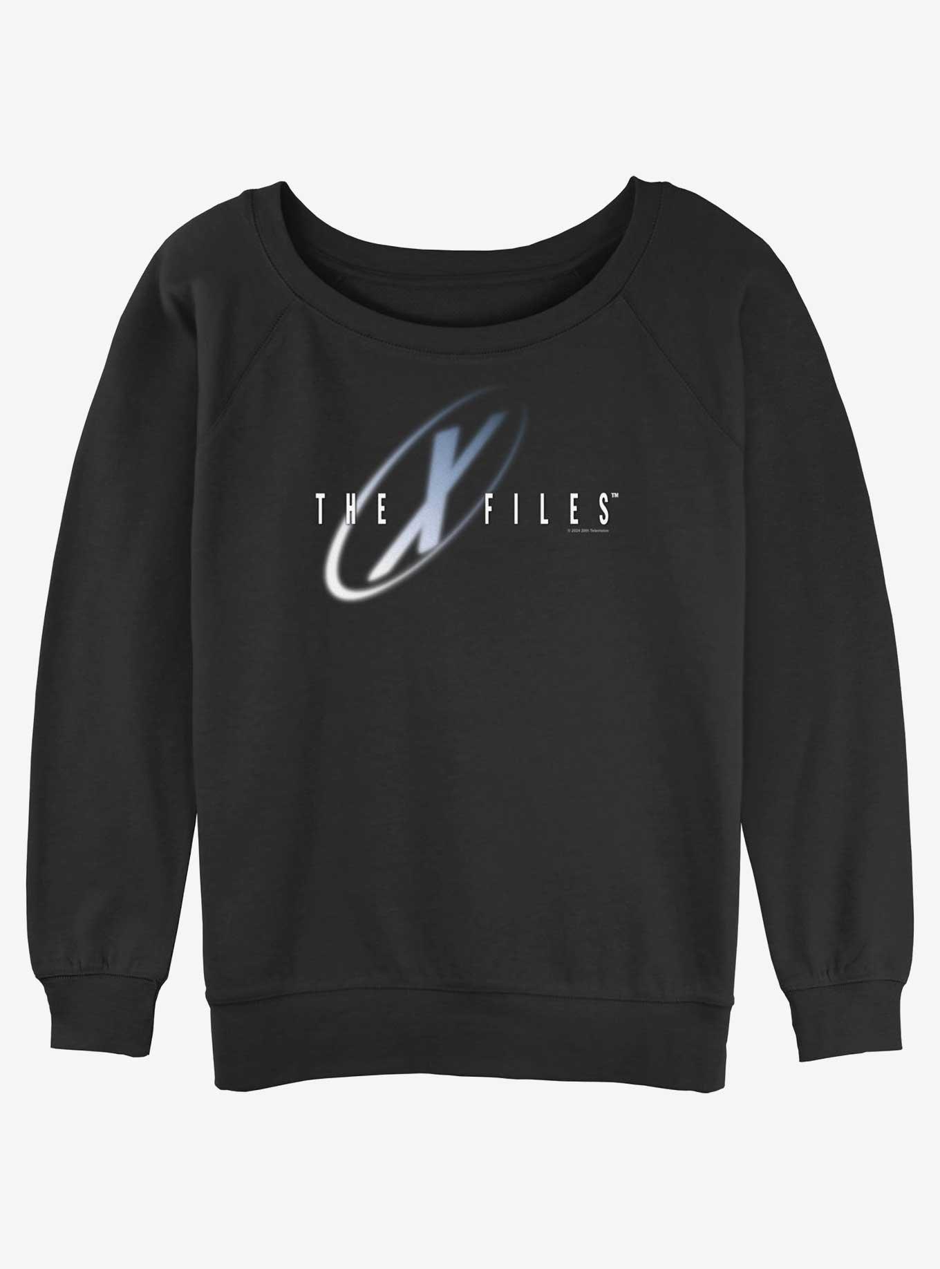 The X-Files Logo Girls Slouchy Sweatshirt Product Image