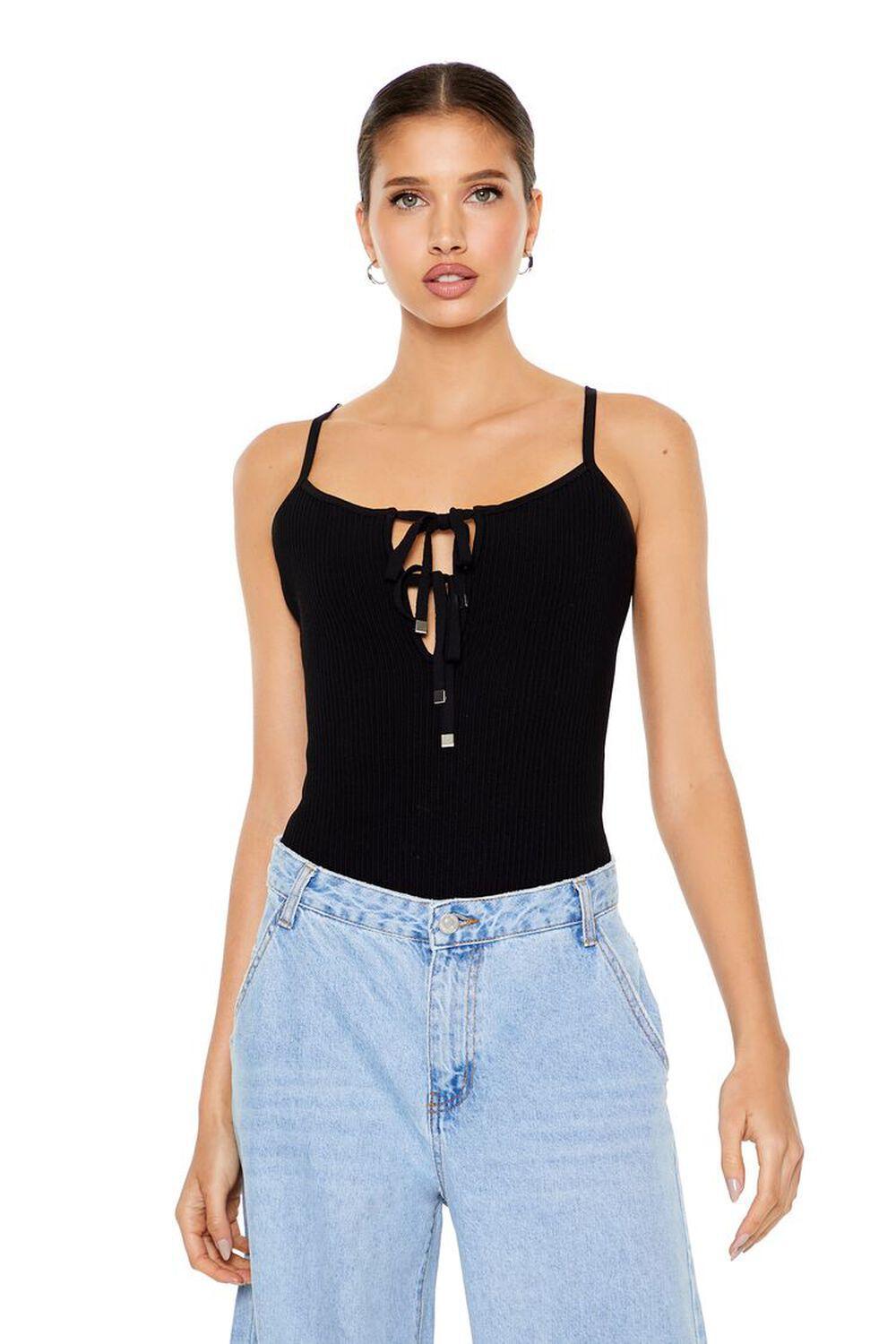 Sweater-Knit Cami Bodysuit | Forever 21 Product Image