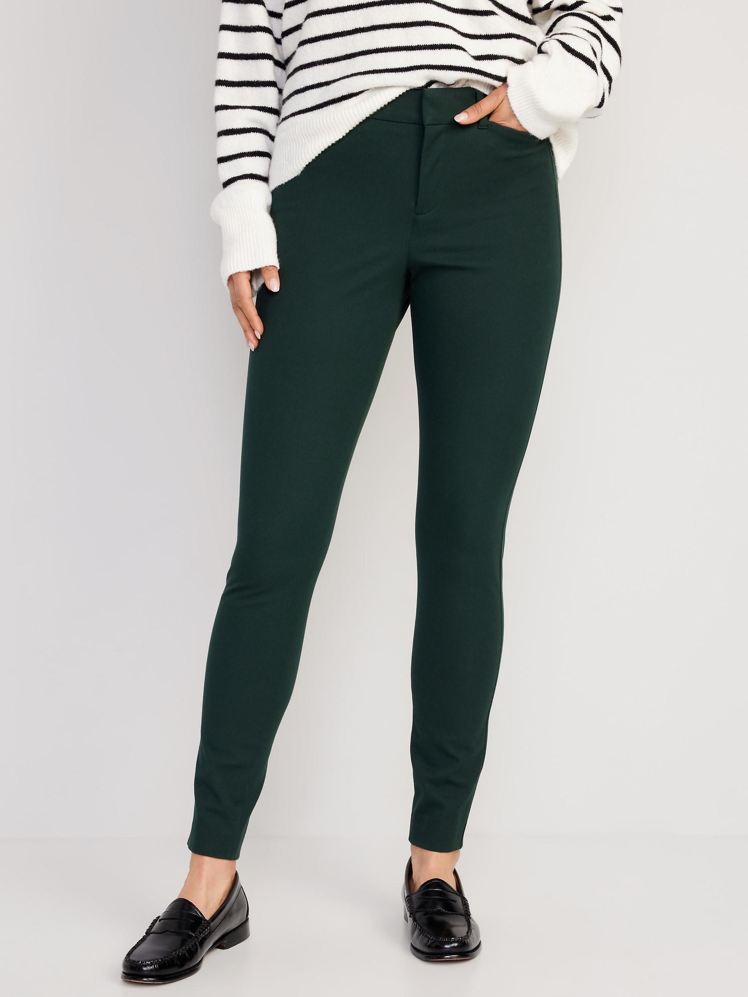 High-Waisted Pixie Skinny Ankle Pants for Women Product Image