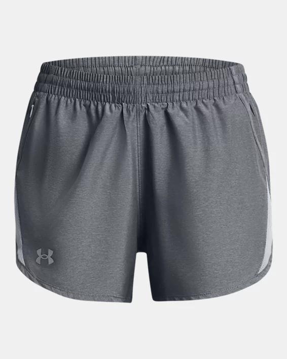 Womens UA Fly-By Heather 3 Shorts Product Image