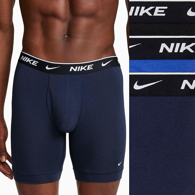 Nike Men's Dri-FIT Essential Cotton Stretch Long Boxer Briefs Product Image