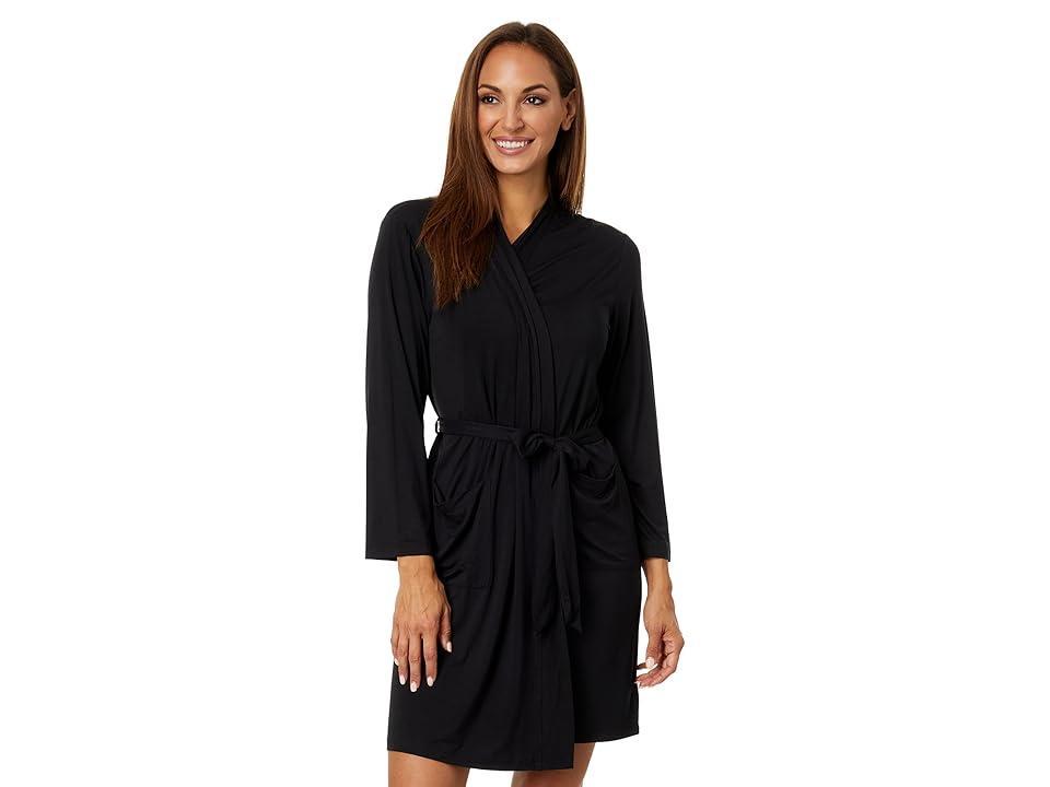 Womens Malibu Belted Jersey Short Robe Product Image