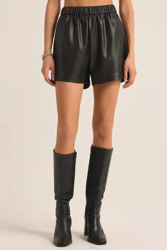 Z Supply Tia Faux Leather Short Product Image