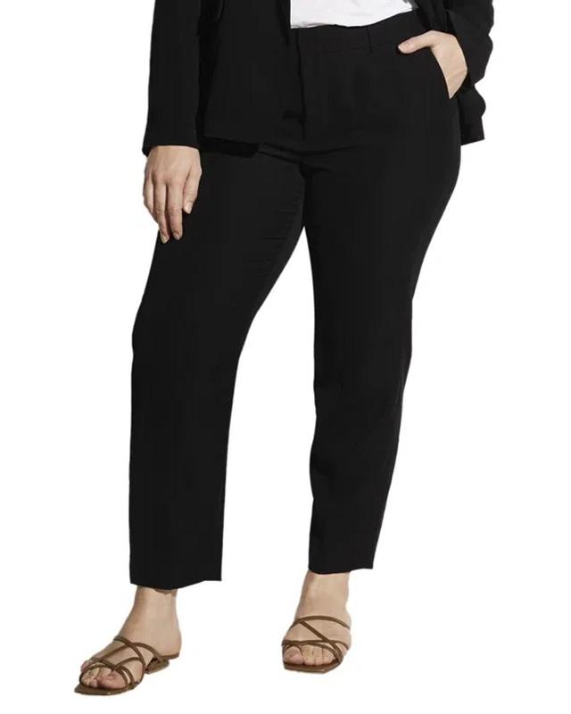 Plus Soft Tailored Trouser In Black Product Image