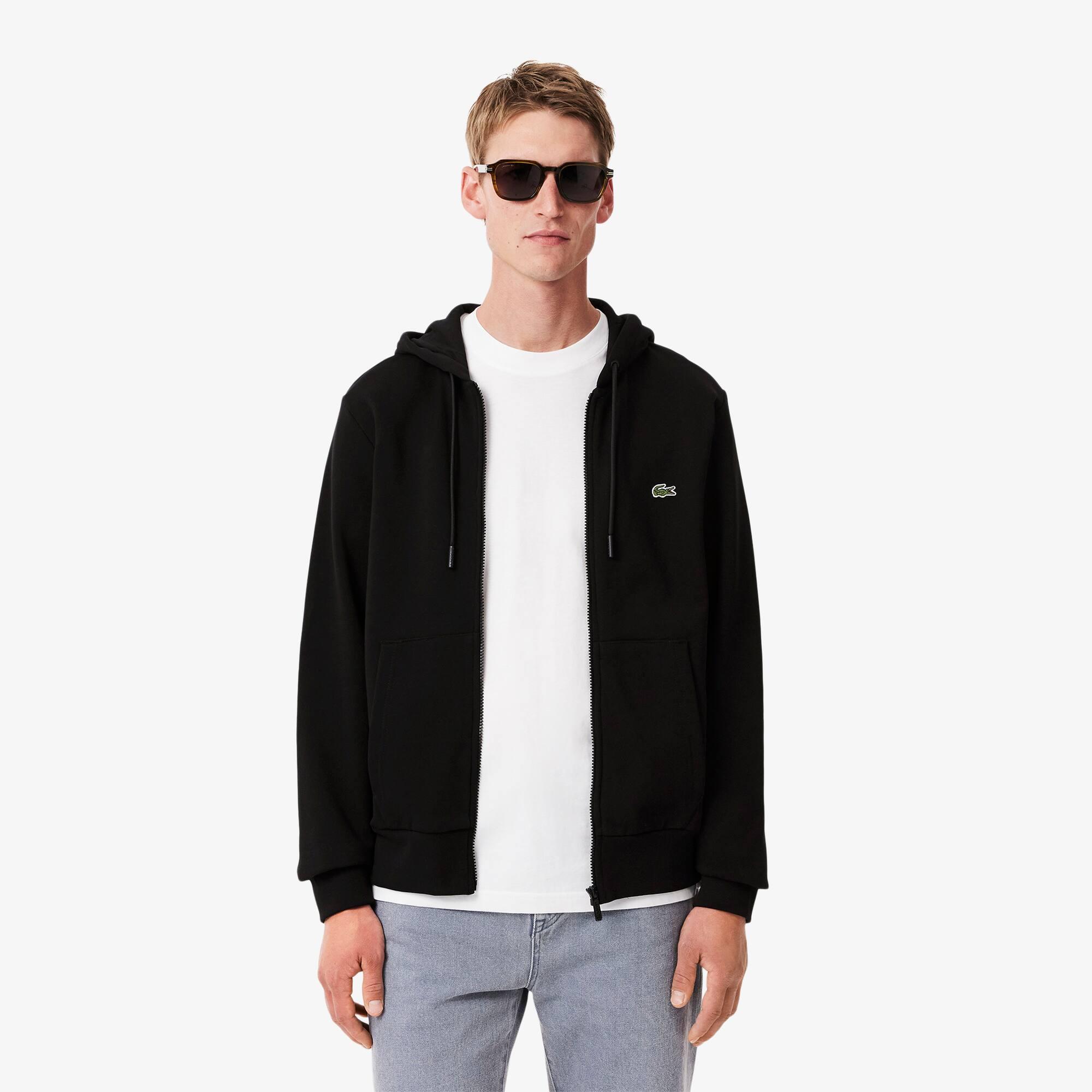 Zip-Up Fleece Hoodie Product Image