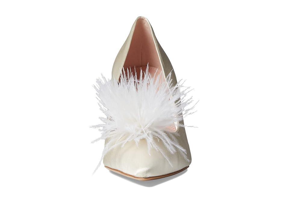 Kate Spade New York Marabou Heel (Ivory) Women's Shoes Product Image