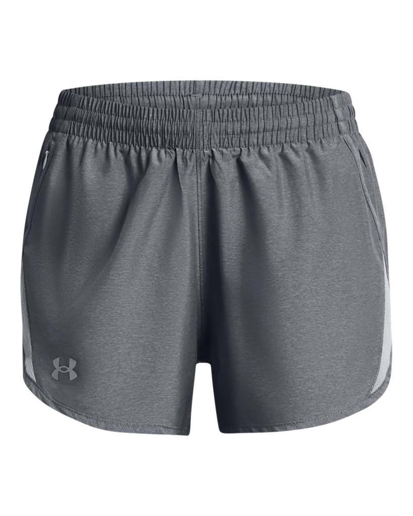 Womens UA Fly-By Heather 3 Shorts Product Image