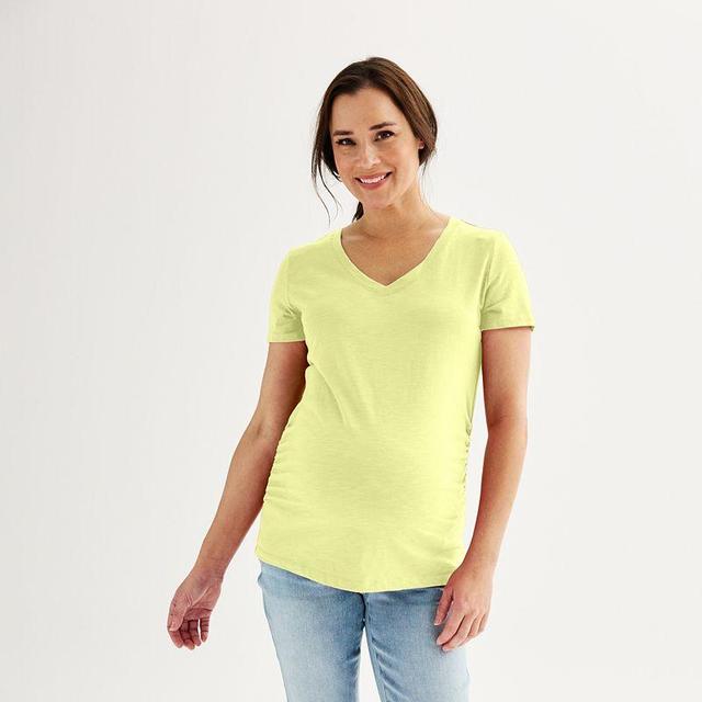 Maternity Sonoma Goods For Life Essential V-Neck Tee, Womens Product Image