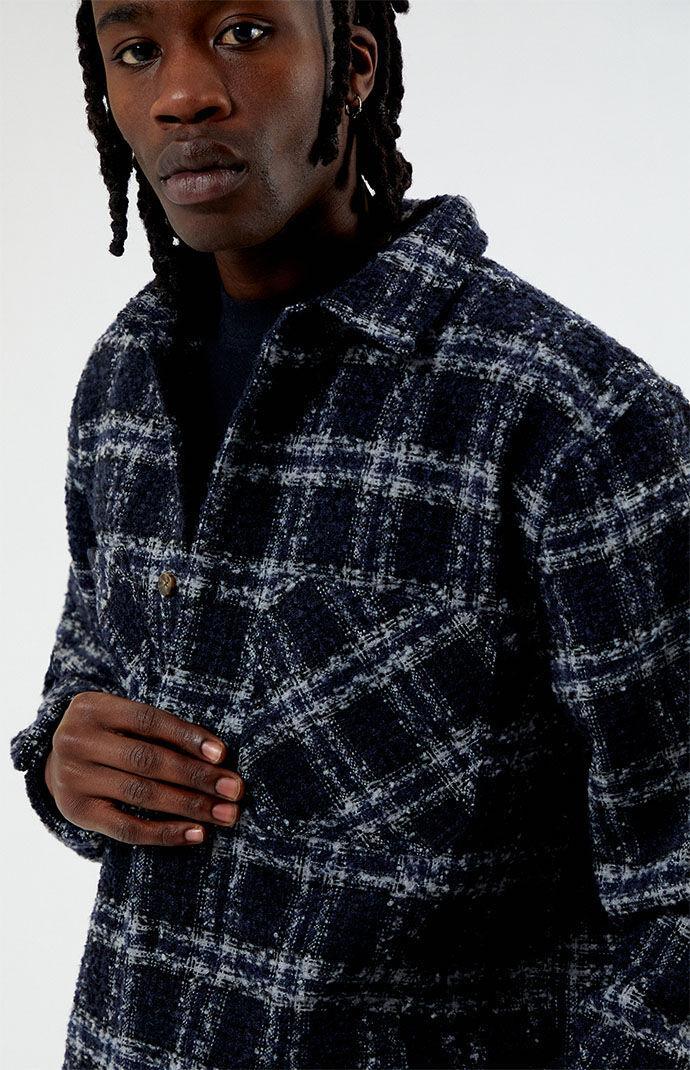 Men's Wooly Shadow Plaid Classic Shirt Product Image