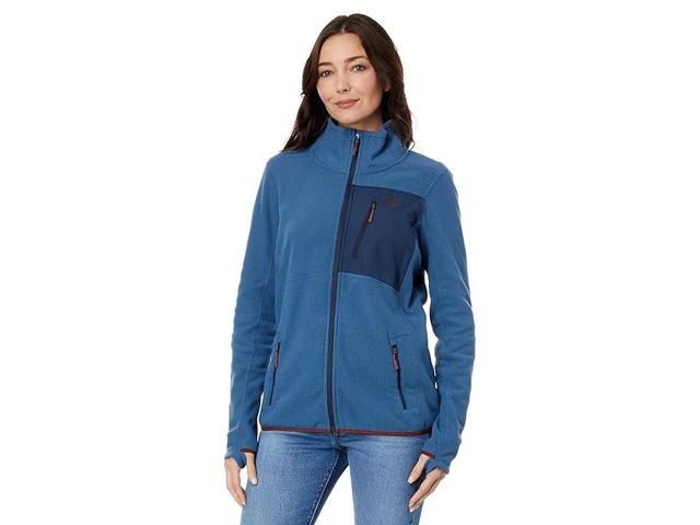 L.L.Bean Pathfinder Performance Fleece Full Zip Jacket (Bright Mariner/Nautical ) Women's Clothing Product Image