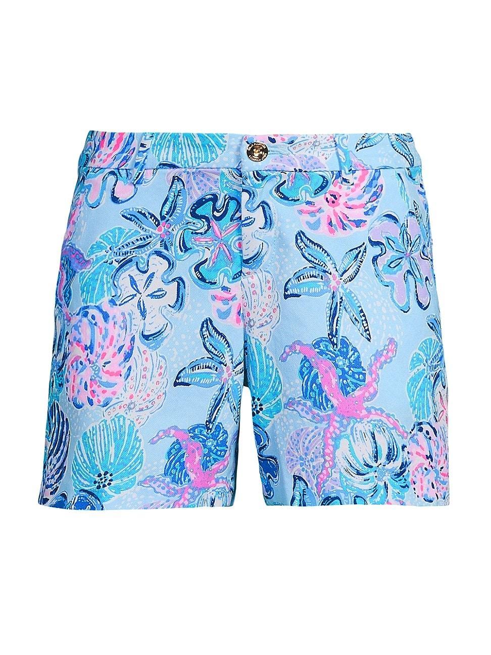 Lilly Pulitzer Callahan Stretch Shorts (Multi Bahamas Beachcomber) Women's Shorts Product Image