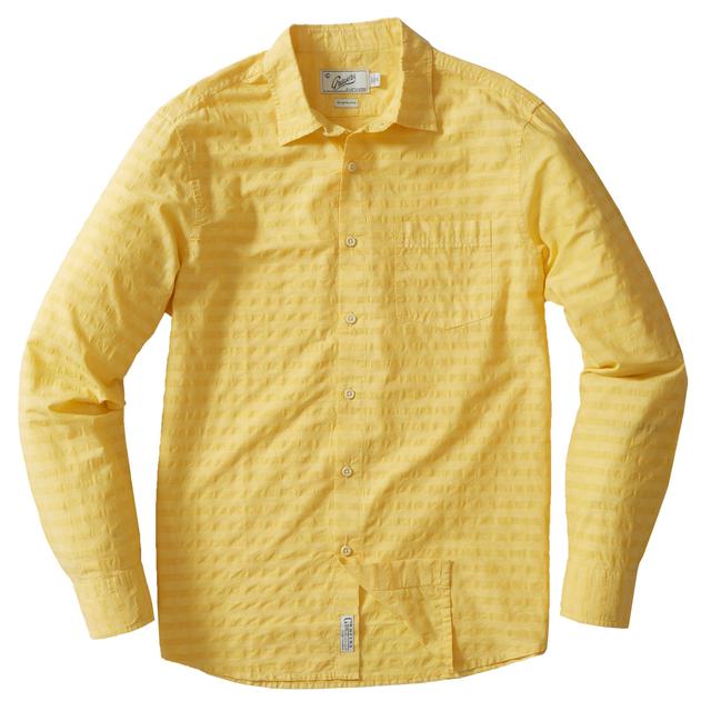 Eton Dobby Gingham Shirt - Pineapple Slice (Final Sale) Product Image