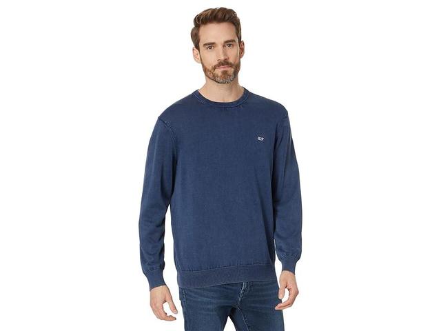 Vineyard Vines Garment-Dye Cotton Crew (Nautical ) Men's Clothing Product Image