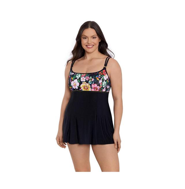 Longitude Womens Empire Princess Seam Swim Dress Product Image